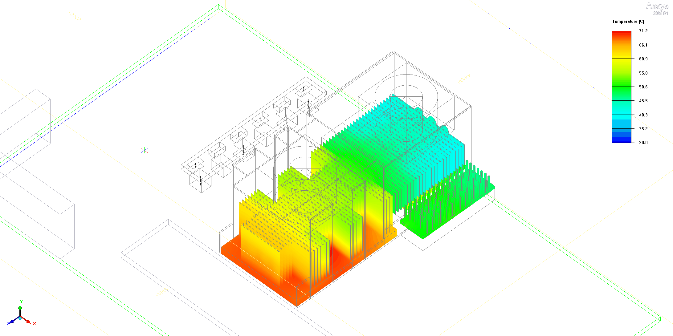Active Cooled Solution - Fan Integrated Into Vapor Chamber Heatsink 