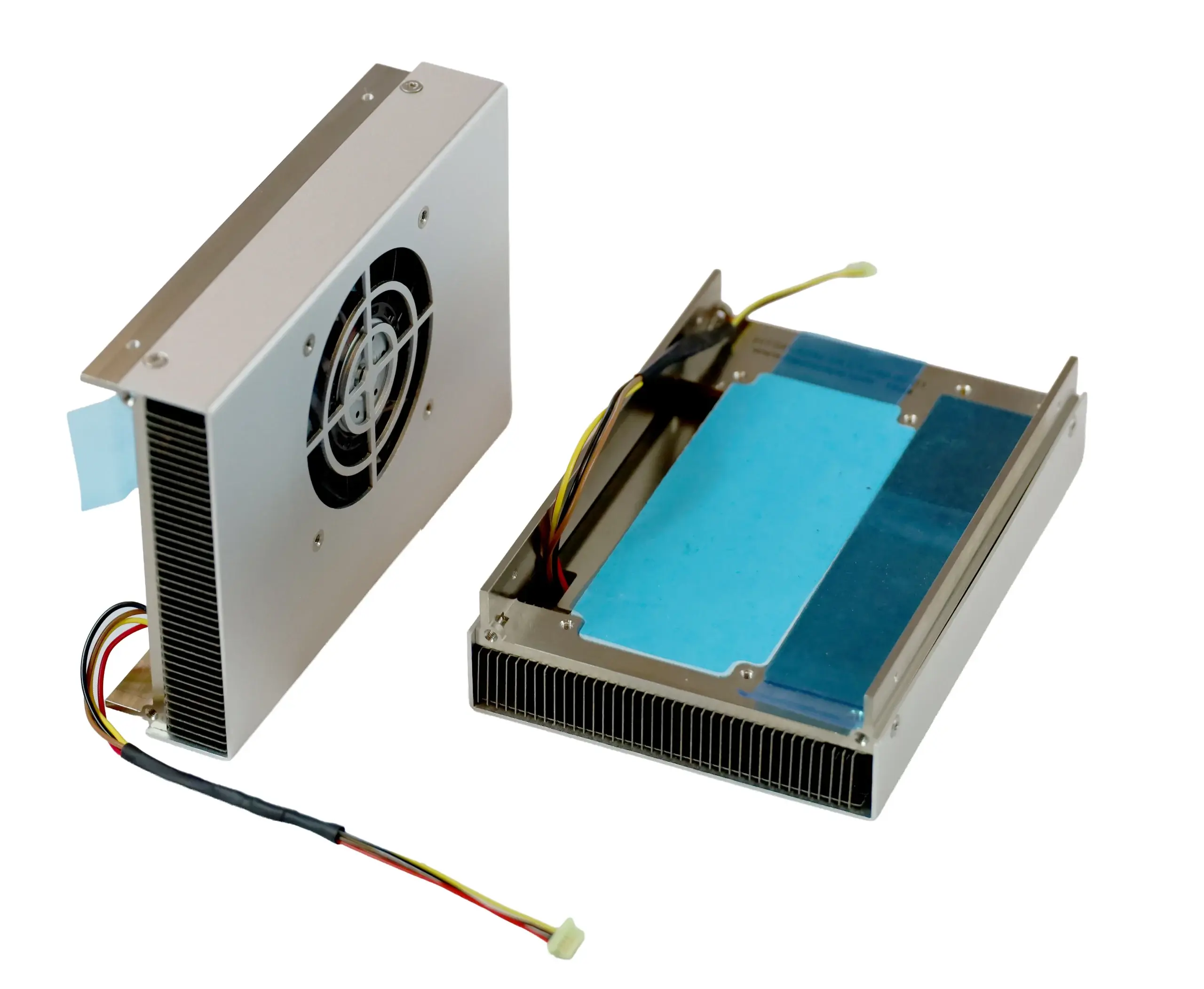 Extruded Aluminum Heatsink with Fan Shroud