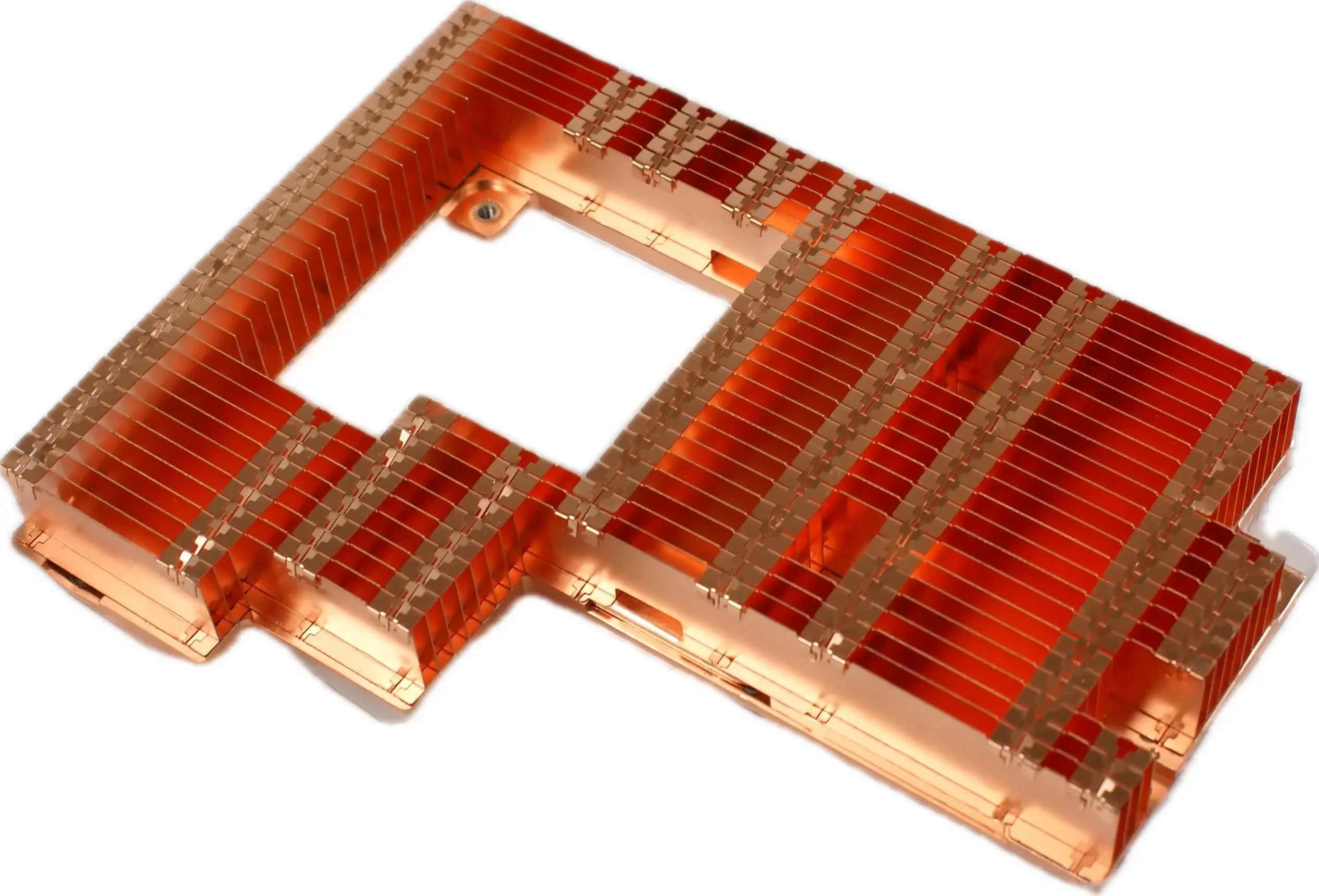 High-Density Zipper Fin Heatsink