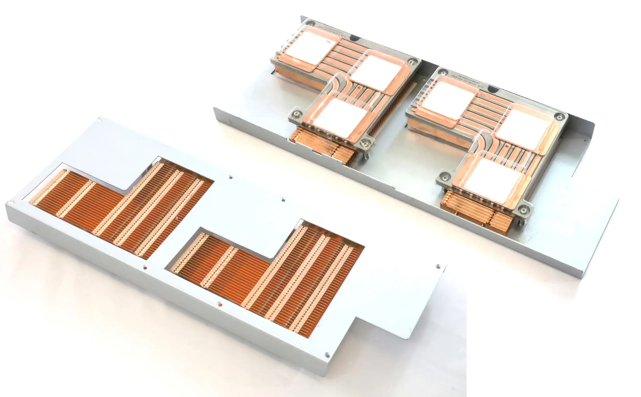 Customer Designs and Fabricated Inverted Floating Core Heatsink