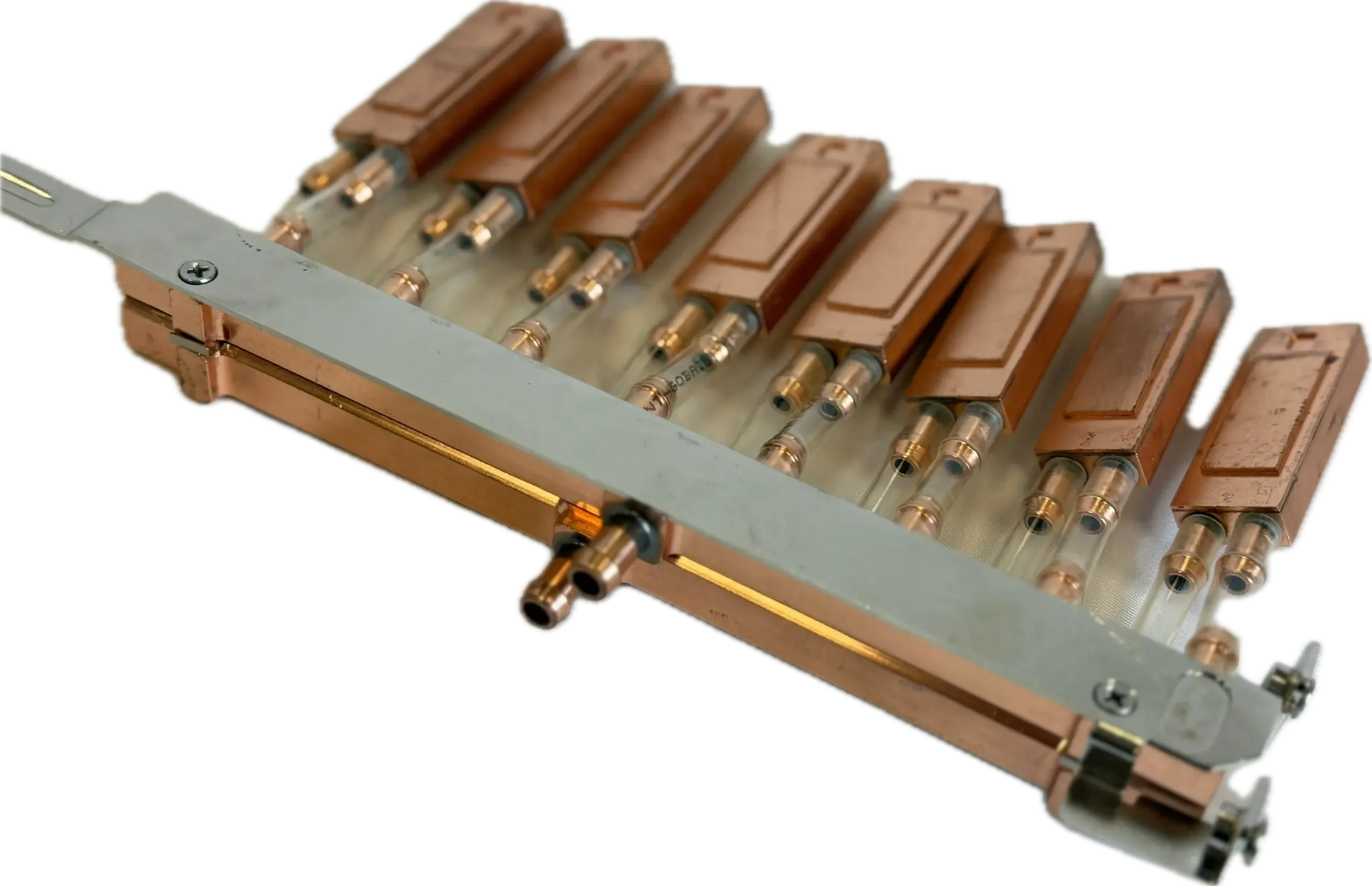 Custom Parallel Flow Cold Plate and Manifold Assembly