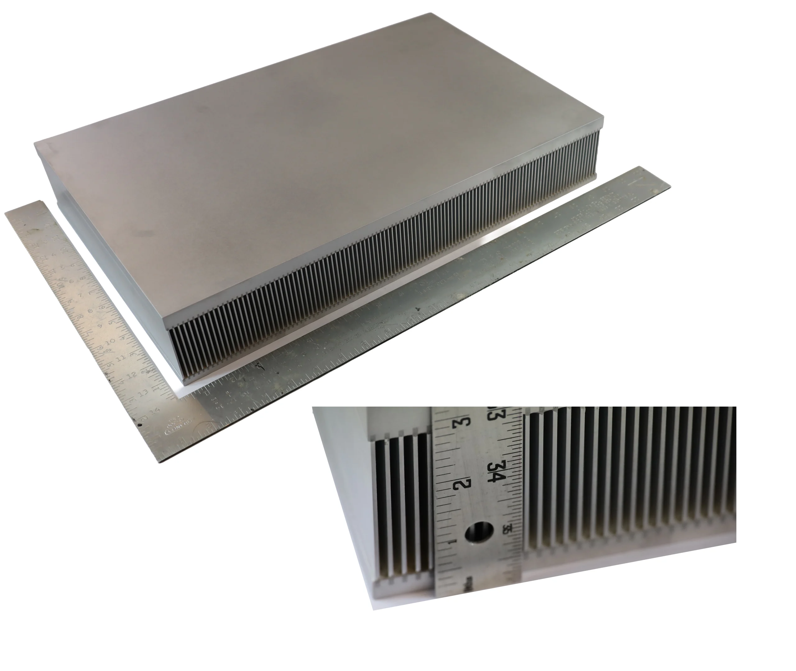 Large-Footprint Extruded Industrial Heatsink
