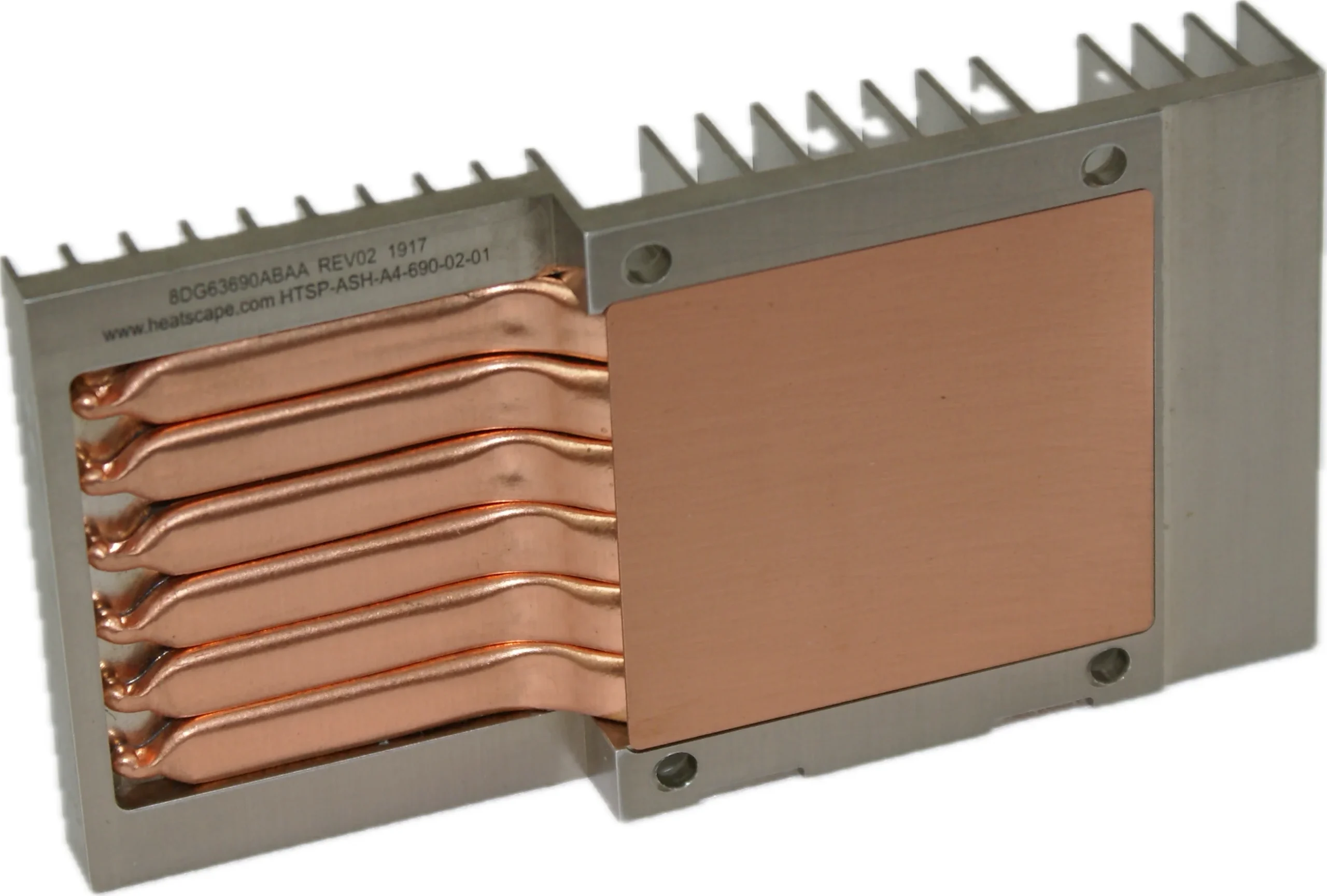 Embedded Heatpipe Base Assembly