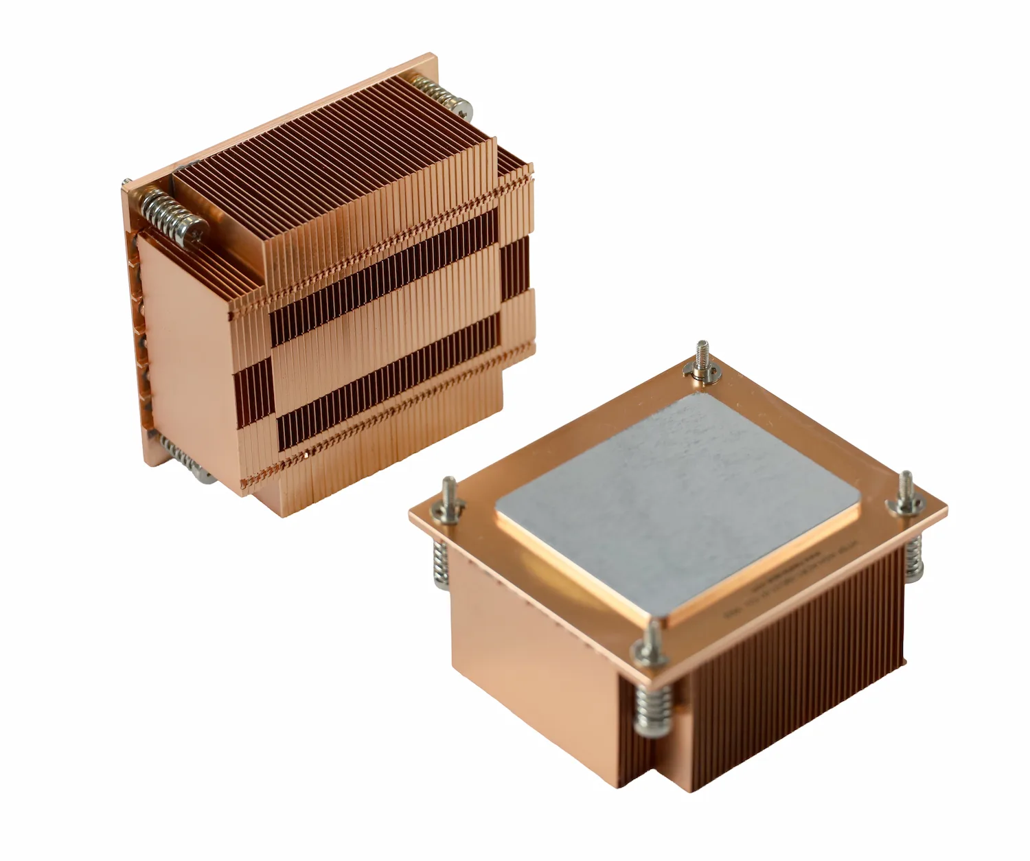 All-Copper Zipper-Fin Heatsink