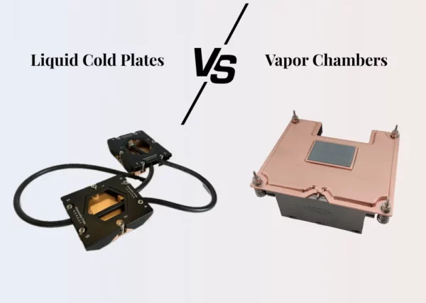 Comparison of liquid cold plates with tubing and copper vapor chamber heat spreader for high-performance thermal management systems